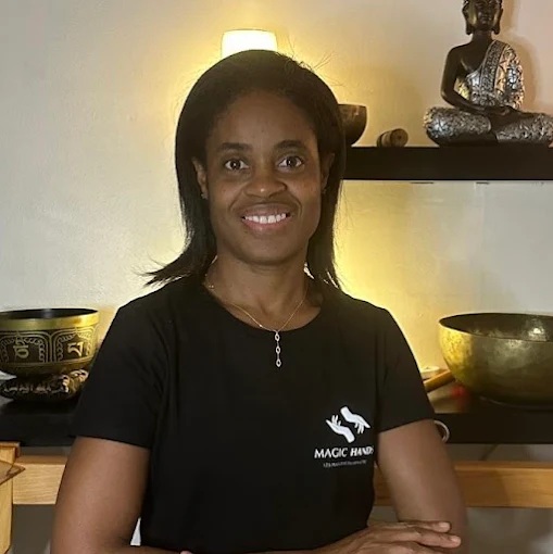 Lydie, praticienne bien-être de l'institut Les Sens du Bien-Être